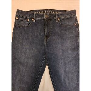 American Eagle Mens Dark Wash Slim Fit Jeans Size 32x30